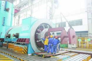 依托我市傳統制造業,航空與燃機產業蓬勃發展(    攝)